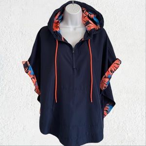 Aerie Rain Athletic Poncho Small